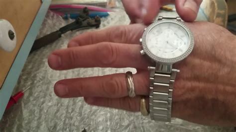 michael kors watch glass cracked|Michael Kors Watch Repair.